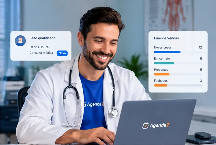 AgendaZ screen: Sales CRM